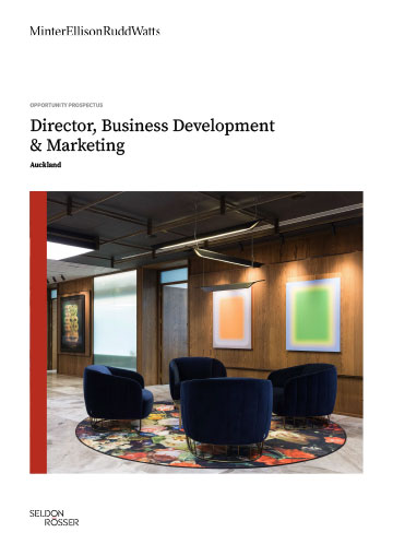 Seldon Rosser - Minter Ellison Rudd Watts - Director, BD and Marketing