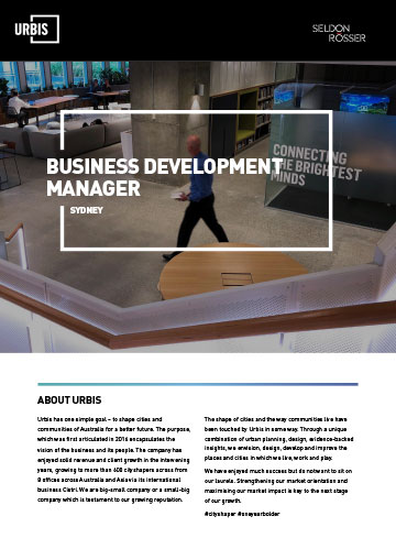 Seldon Rosser - Urbis - BD Manager